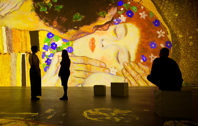 Multimedijalna izložba Gustava Klimta, Beč