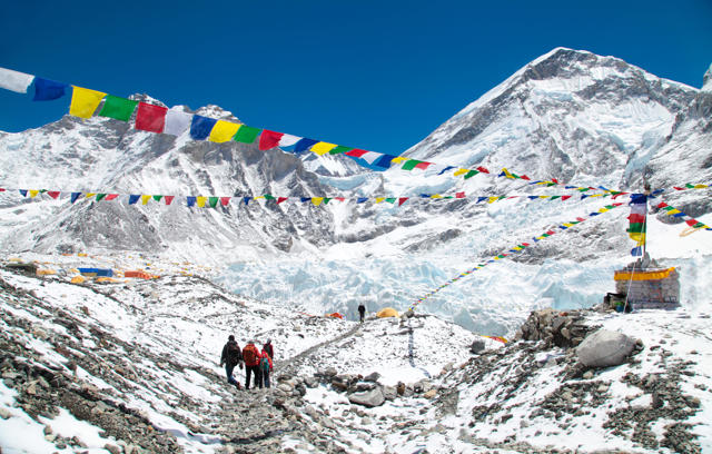 Everest bazni kamp, Nepal