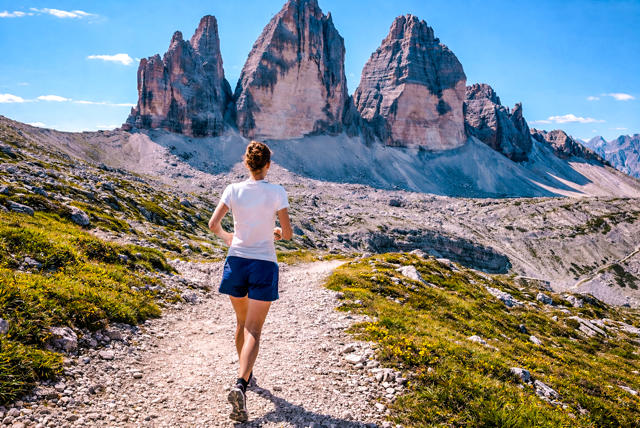 Trail kamp u Dolomitima